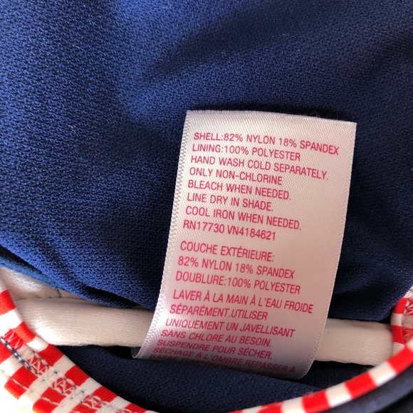 💥3/$15💥 Navy and Red Stars Bikini - Picture 7 of 7